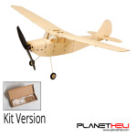 Dancing Wings - K12 Micro Cessna L-19 Premium Balsa Wood Remote Control Airplane Kit